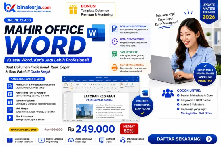 Kelas Office WORD